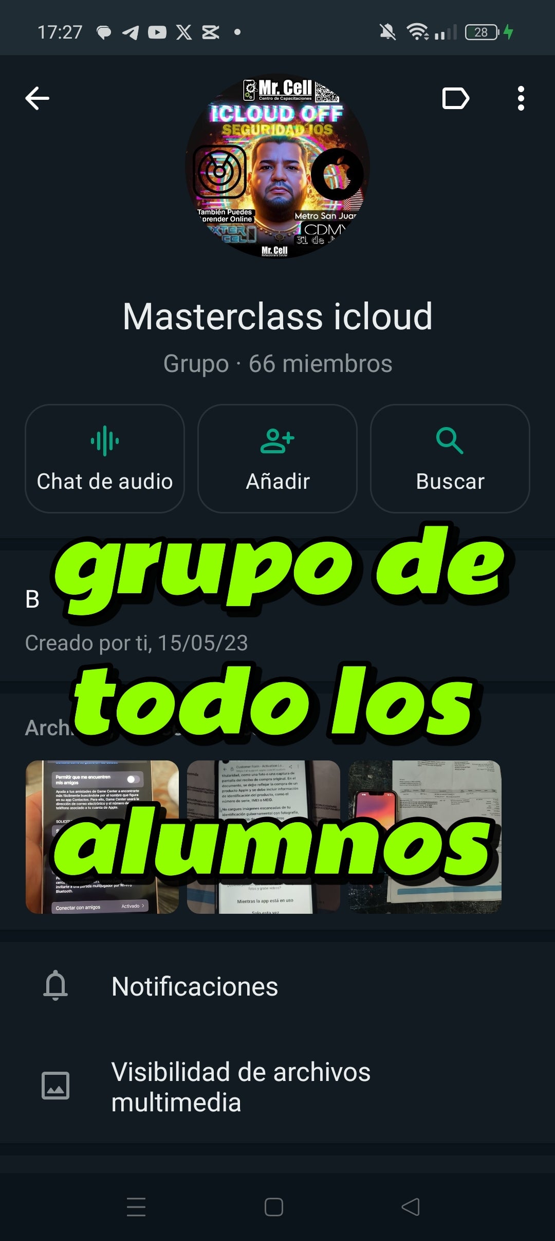 Curso desbloqueo icloud Remove raíz online