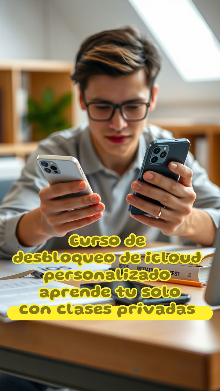 Curso de desbloqueo icloud presencial personalizado vip