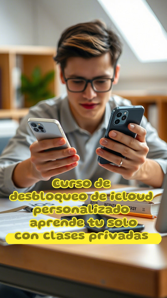 Curso de desbloqueo icloud presencial personalizado vip